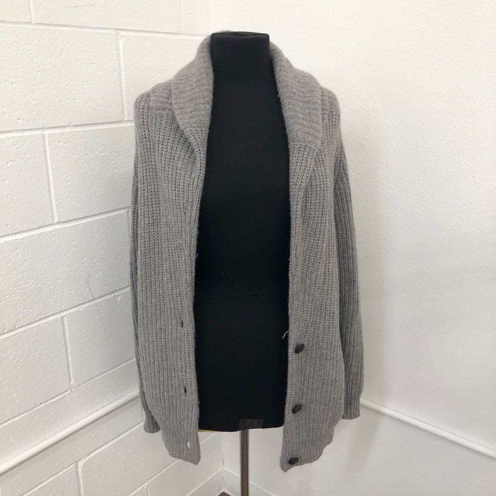 360 Cashmere button up sweater